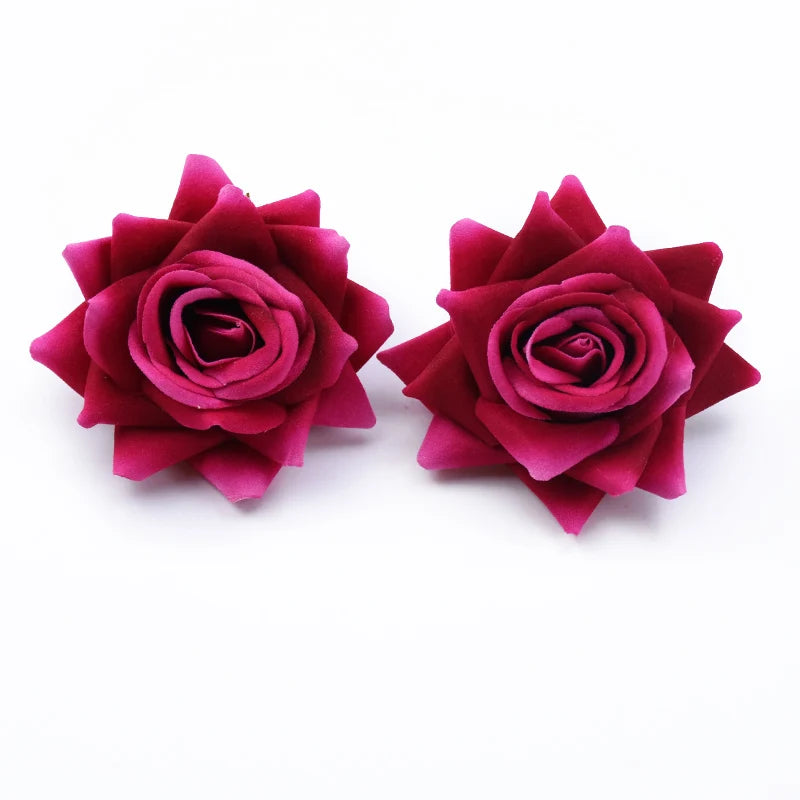 Silk Rose Artificial Flowers – Wedding, Bridal & Home Decor Artificial Silk Flowers Axl color 8 10 pcs