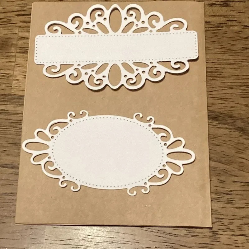 Lace Frame Metal Cutting Dies – Carbon Steel Scrapbooking Die Craft Cutting Dies Axl