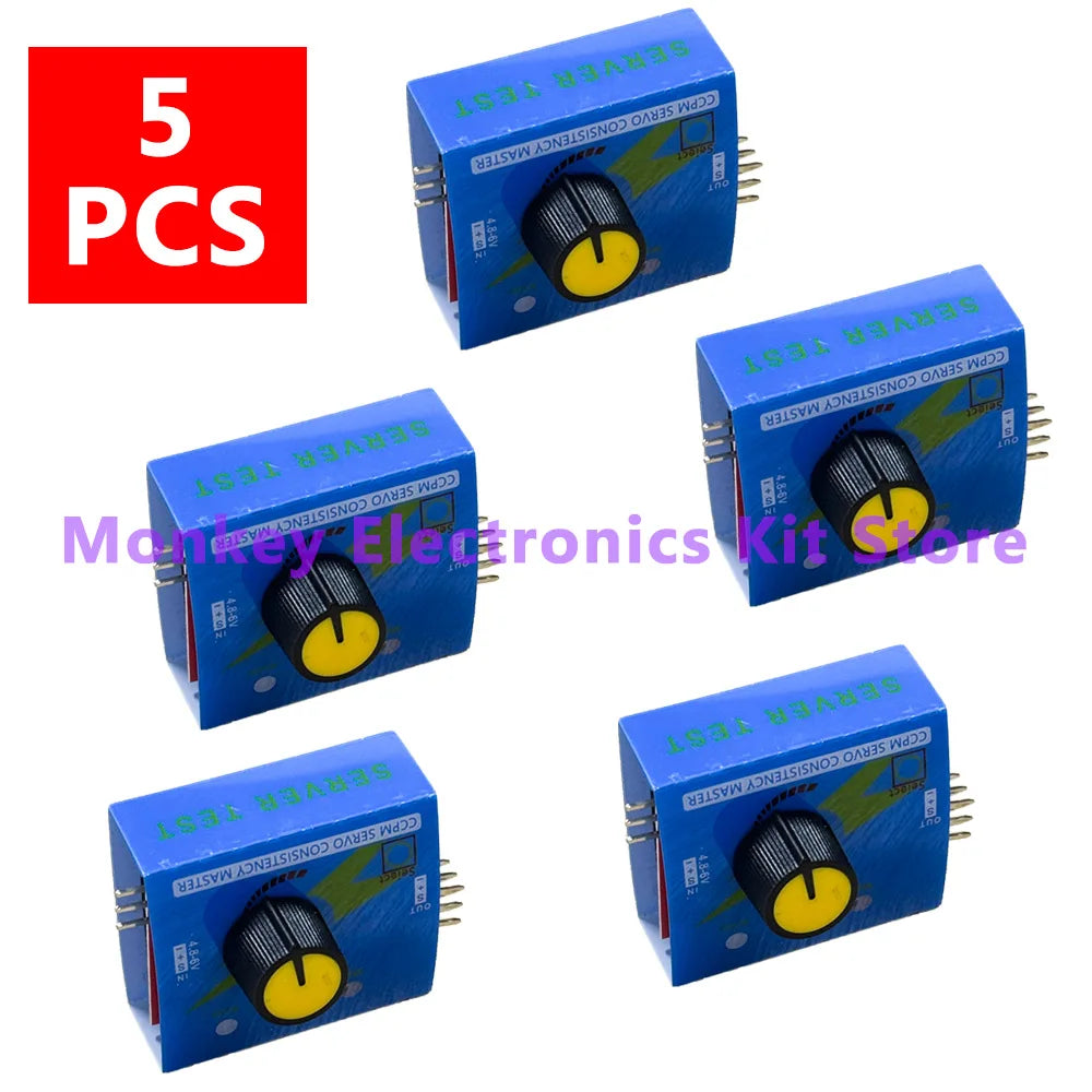 3CH RC Servo Tester & ESC Speed Controller – CCPM Checker RC Servo Tester Axl 5 PCS