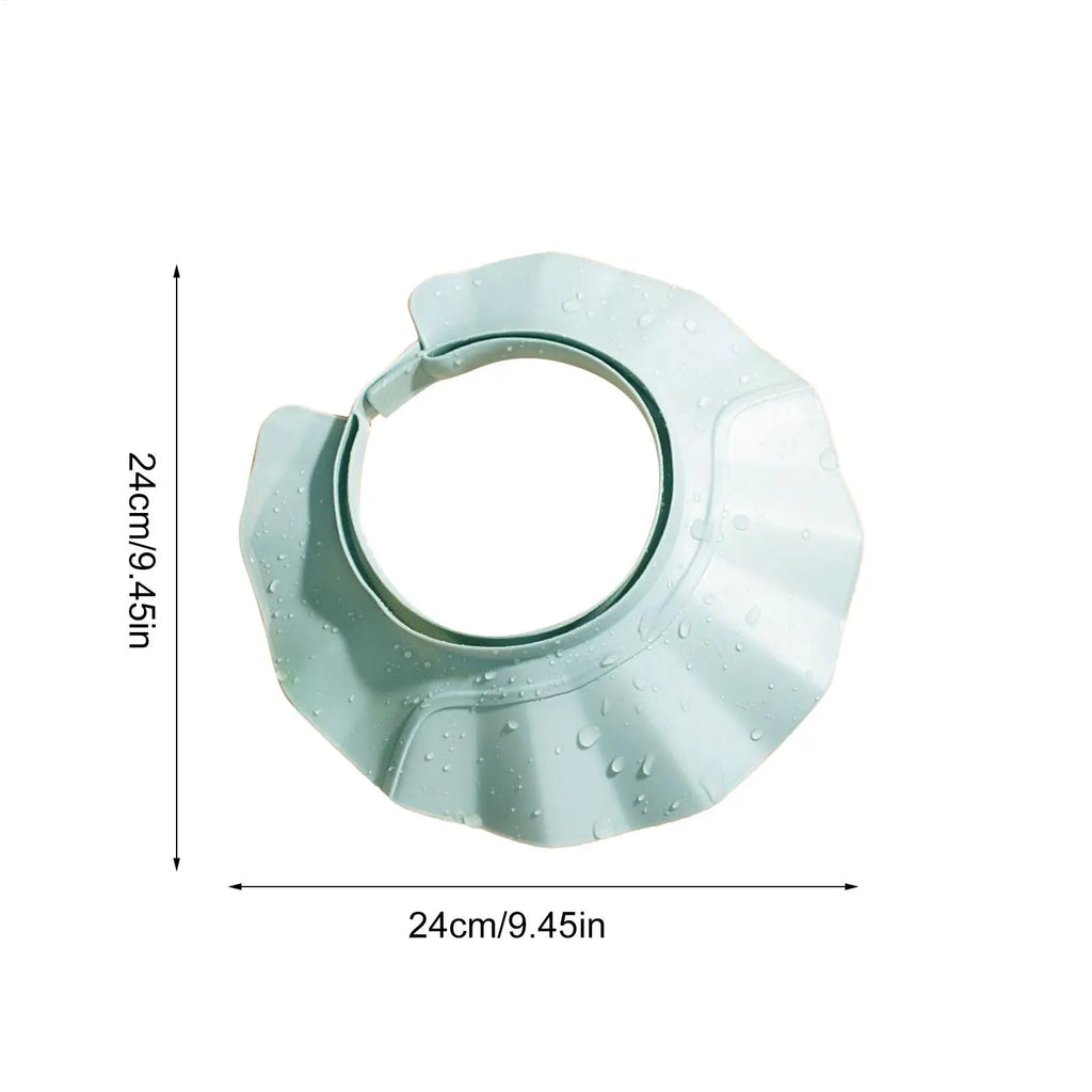 Kids & Adult Adjustable Shower Visor – Splash-Proof Hat Shower Visor Cap Axl