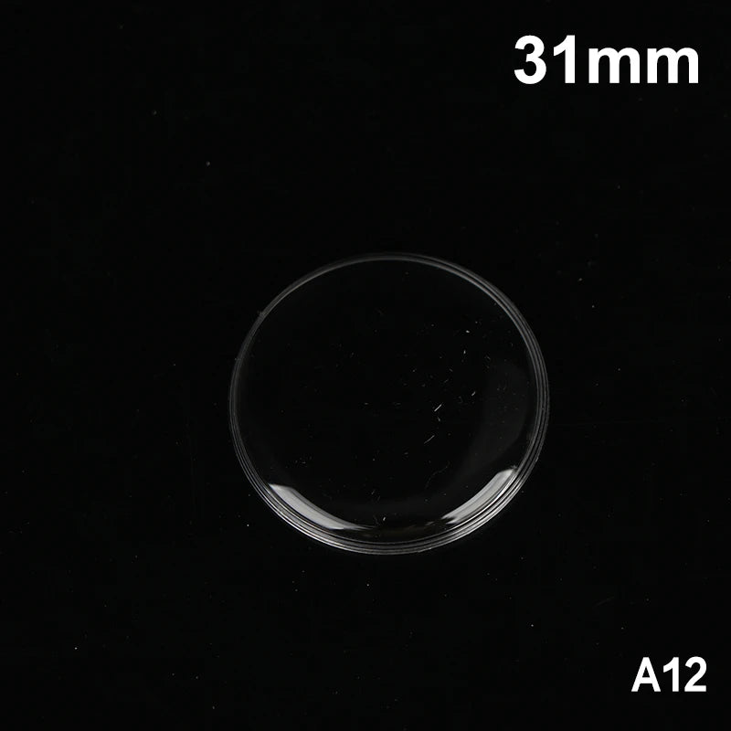 Watch Screen Protector 28–32.2mm Acrylic Lens Cover Film Watch Screen Protector Axl A12