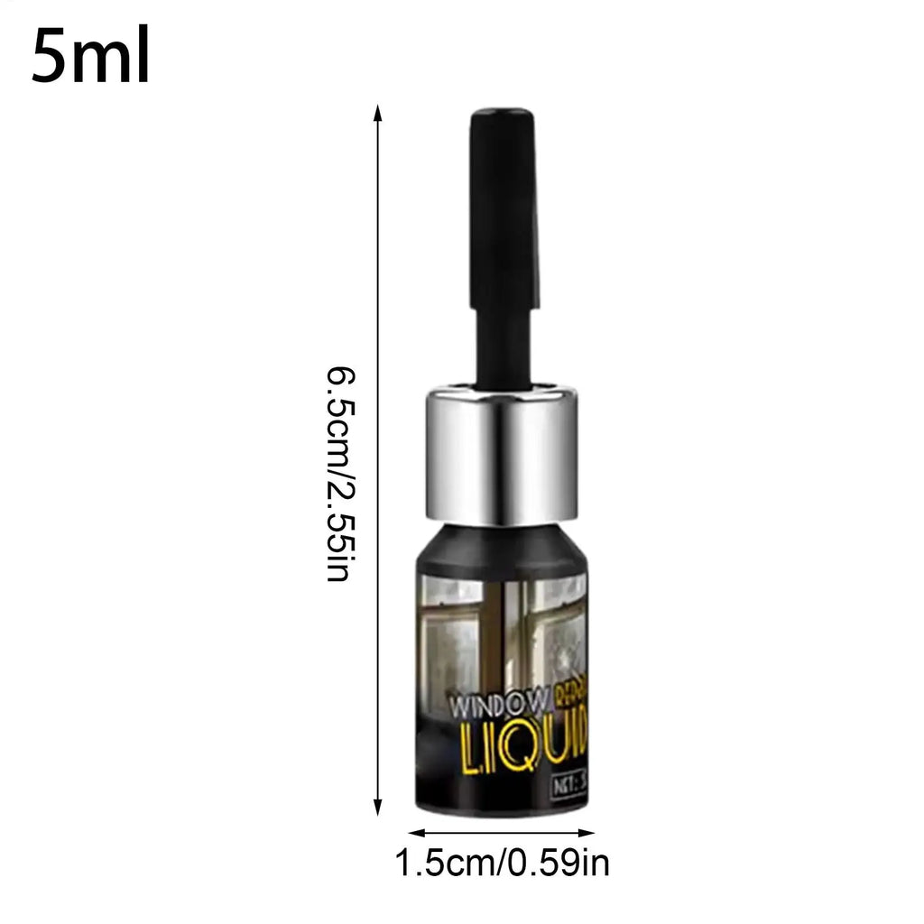 5ml Glass Crack Repair Liquid – Quick-Dry Invisible Bonder Glass Repair Liquid Axl