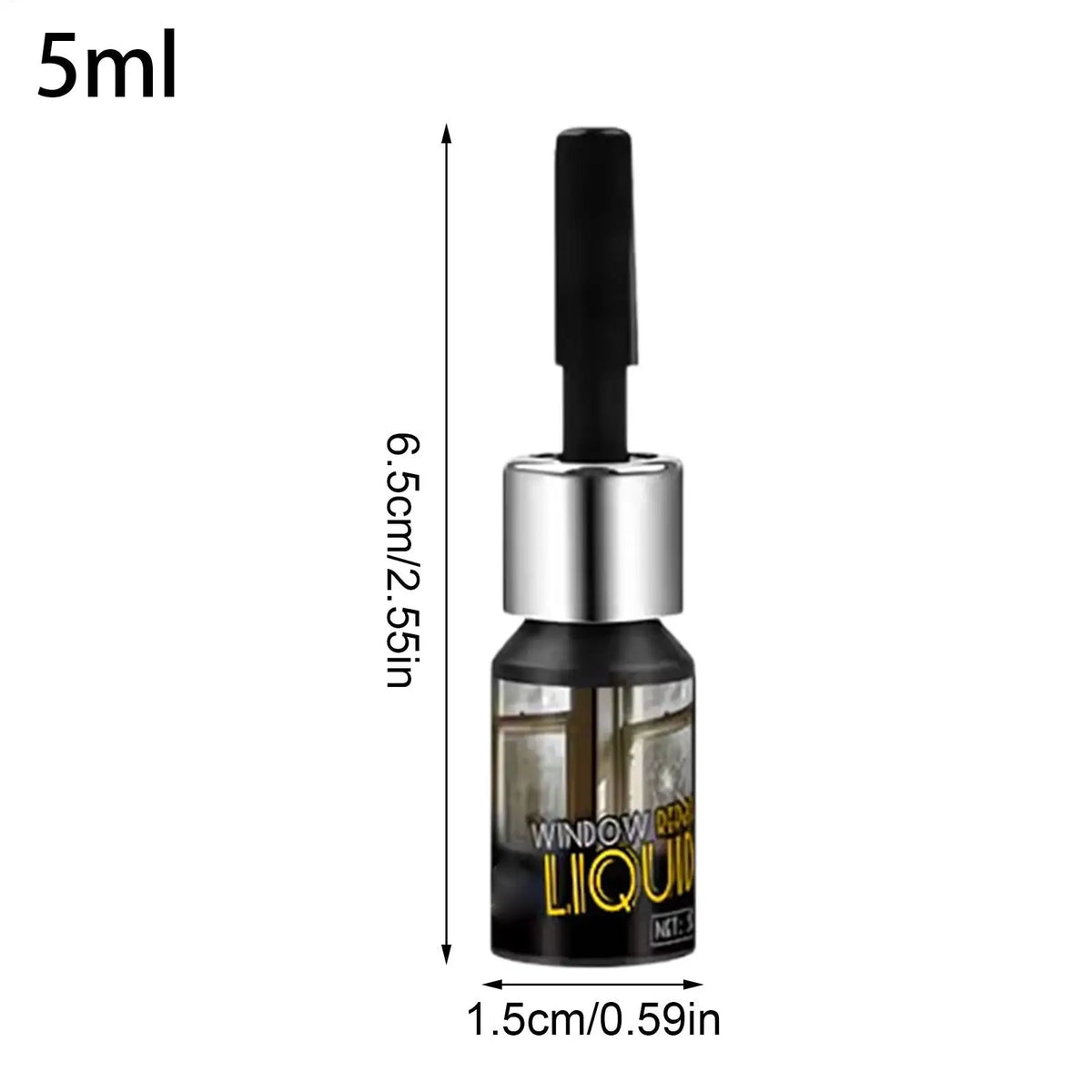 5ml Glass Crack Repair Liquid – Quick-Dry Invisible Bonder Glass Repair Liquid Axl