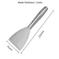 Stainless Steel Scraper Spatula 2–6 Inch | Paint & Wall Tool Scraper Spatula Axl 3 Inches China Mainland