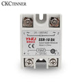 Solid State Relay SSR-DA 10A 25A 40A DC to AC 24–380V Solid State Relay Axl SSR-10DA