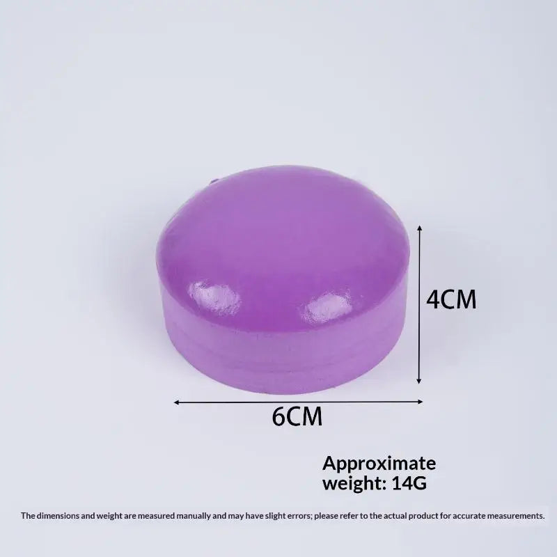 Slow Rising Squishy Steamed Bun Fidget Toy – Soft & Sensory Squishy Fidget Toy Axl Purple