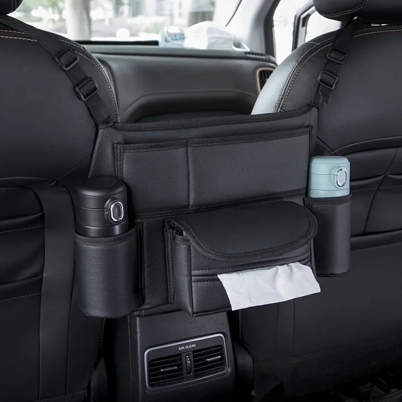 Car Seat Hanging Storage Bag – Organizer for Tidy Travel Car Seat Organizer Axl