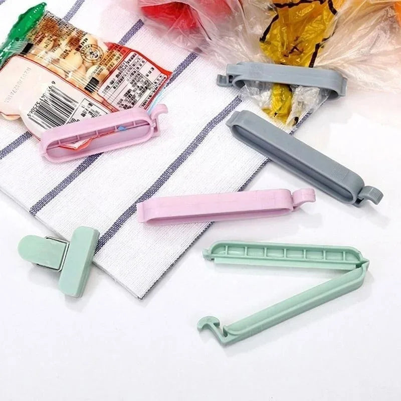 12-Piece Food Bag Sealing Clips Set | Kitchen Freshness Clips Food Bag Clips Axl