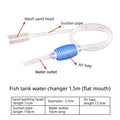 Semi-Auto Aquarium Vacuum Siphon Pump | Gravel & Tank Cleaner Aquarium Gravel Cleaner Axl Blue-B-1.5M