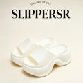 Women's Platform Slippers – Non-Slip EVA Thick Sole Sandals Platform Slippers Axl White 35-36
