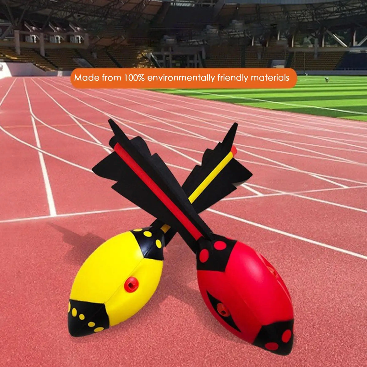 Vortex Howler Foam Football – Whistling Outdoor Throwing Toy Foam Throwing Toy Axl