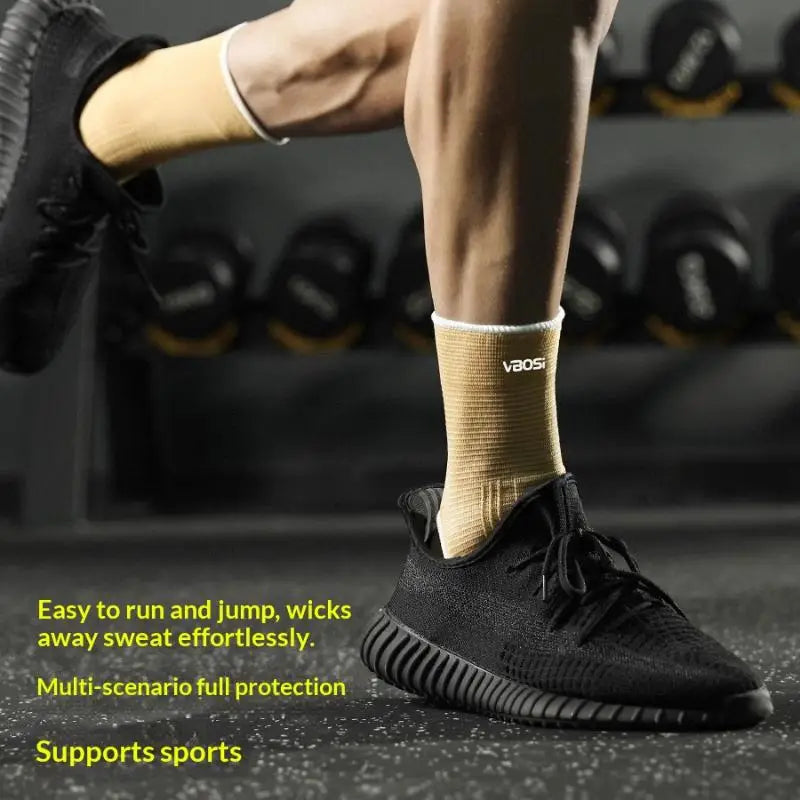 Elastic Ankle Support Sleeves – Breathable Knit Brace 1 Pair Ankle Support Sleeve Axl