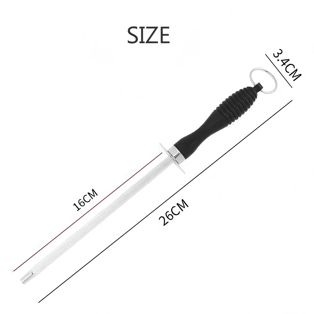 6-Stage Handheld Knife Sharpener – Coarse & Fine Sharpening Knife Sharpener Axl M WHITE