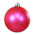 15cm Matte Christmas Ball Ornament – Giant Holiday Decoration Christmas Ornament Axl Rose Red 15cm