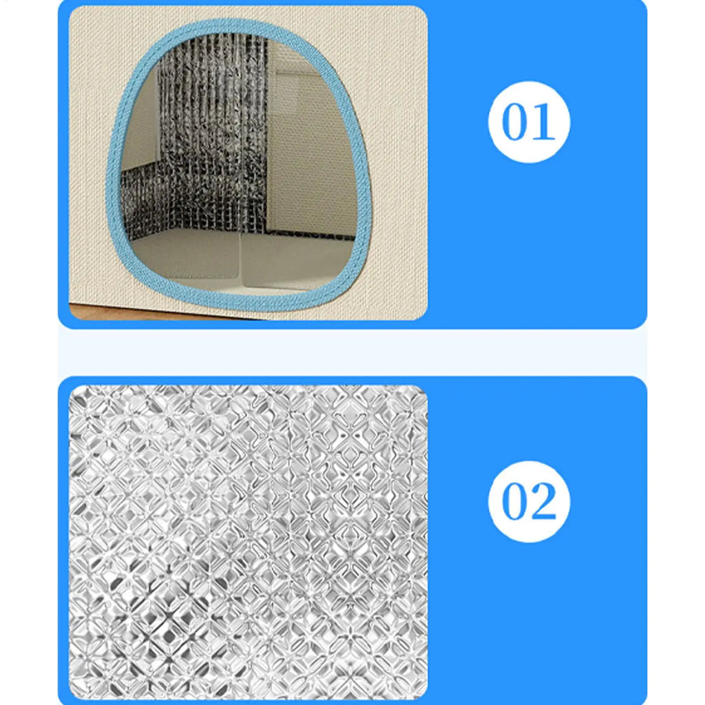 Cooling Cat House & Dog Nest with 6 Ice Packs | Indoor & Outdoor Cooling Pet House Axl
