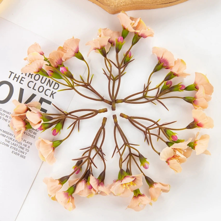 Artificial Silk Rose Flowers – Wedding & Home Décor Bouquet Artificial Flowers Axl Beige 30pcs