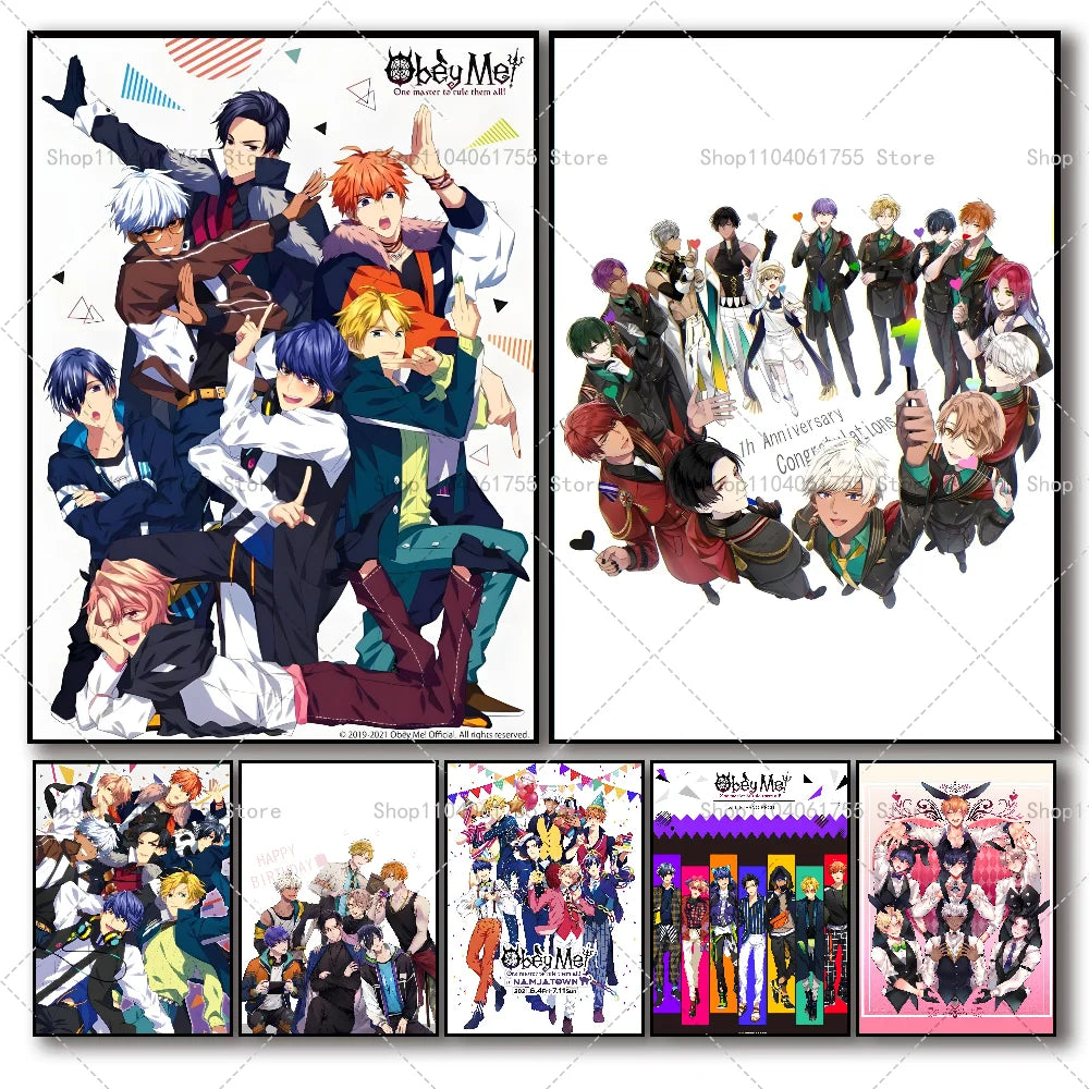 Game Poster Self-Adhesive Waterproof Wall Art Sticker Wall Art Poster Axl
