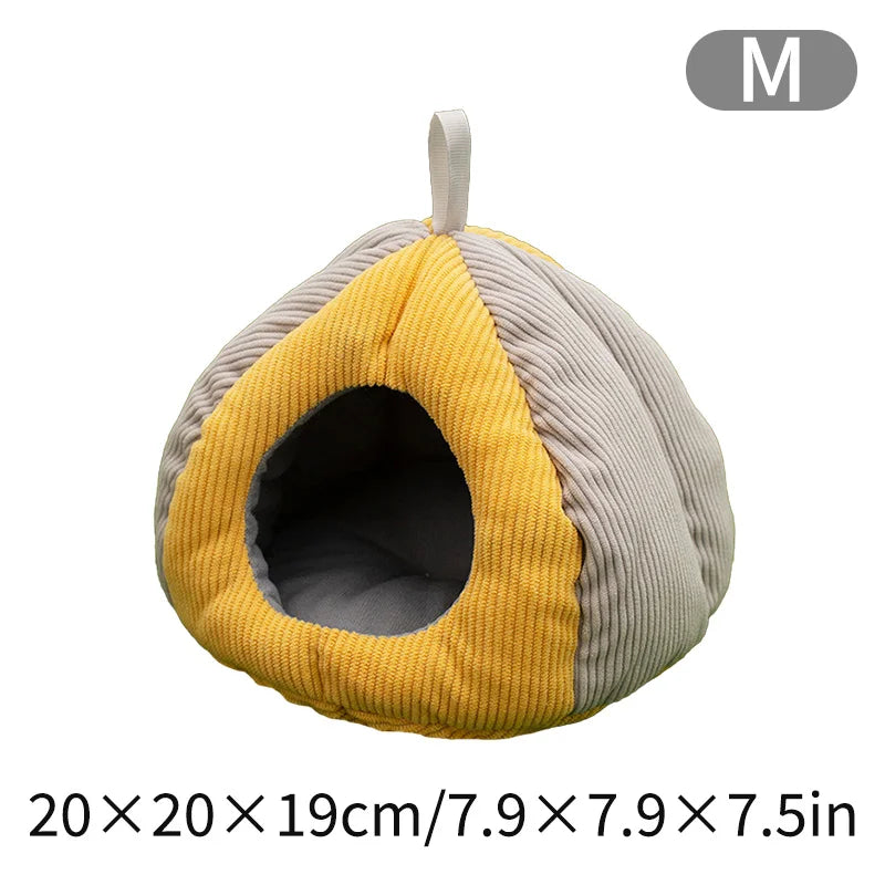 Hanging Hamster Nest – Plush Cave Bed for Small Pets Small Pet Nest Axl M 20X20X19cm
