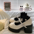 Women's Platform Mary Jane Pumps | Thick Square Heel Dress Shoes Mary Jane Pumps Axl 36 beige