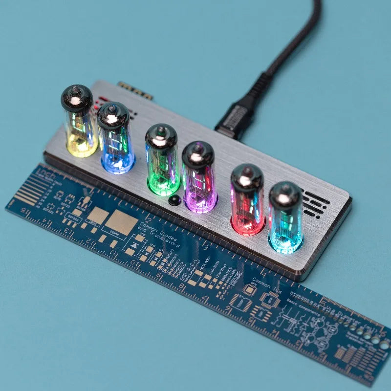 Nixie Tube Table Clock – Color-Changing Digital Desk Clock Digital Desk Clock Axl