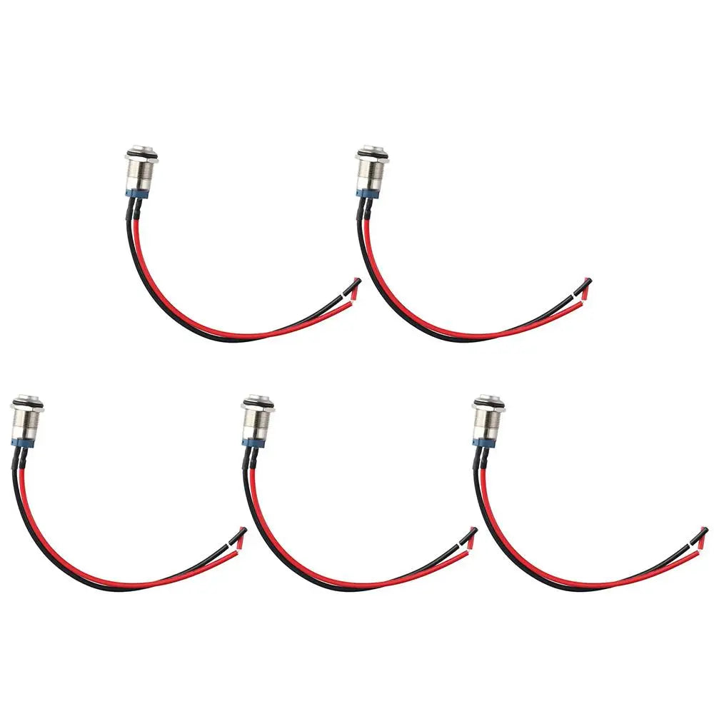 12mm Waterproof Latching Push Button Switch – Stainless Steel Push Button Switch Axl