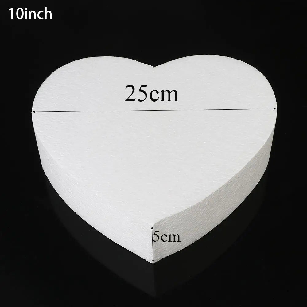 Round Foam Cake Dummy 4–10 Inch | Polystyrene Practice Mould Cake Decorating Mould Axl 10inch