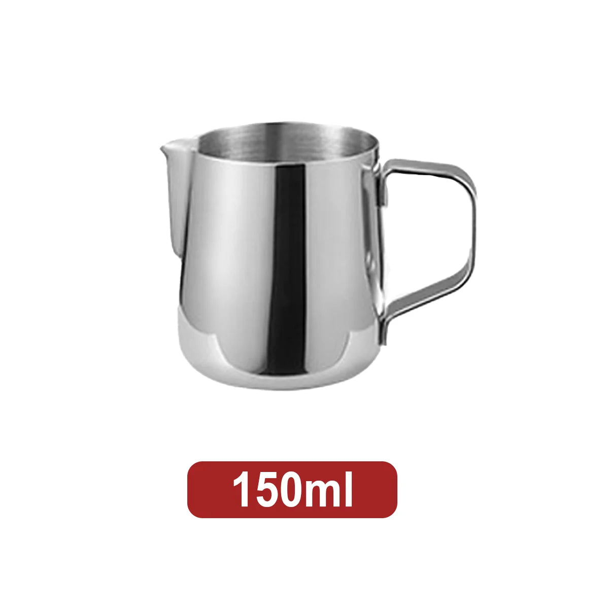 Leeseph Stainless Steel Milk Frothing Pitcher | Latte Art Jug Milk Frothing Pitcher Axl 150ML