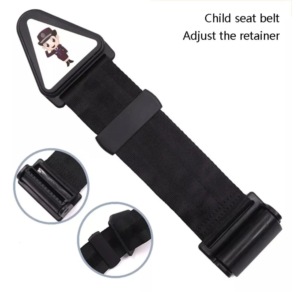Child Car Seat Belt Adjuster – Anti-Neck Rub Safety Clip Seat Belt Adjuster Axl