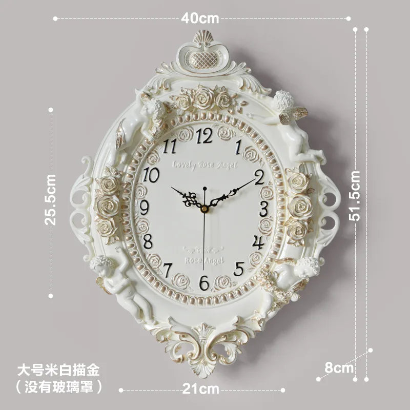 Nordic 3D Large Silent Wall Clock – Modern Home Decor Wall Clock Axl Style B Large