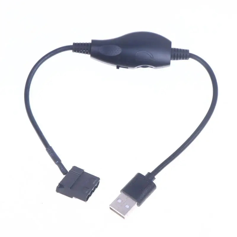 USB to 4-Pin PWM Fan Adapter Cable – 5V to 12V Boost Fan Power Adapter Cable Axl 02