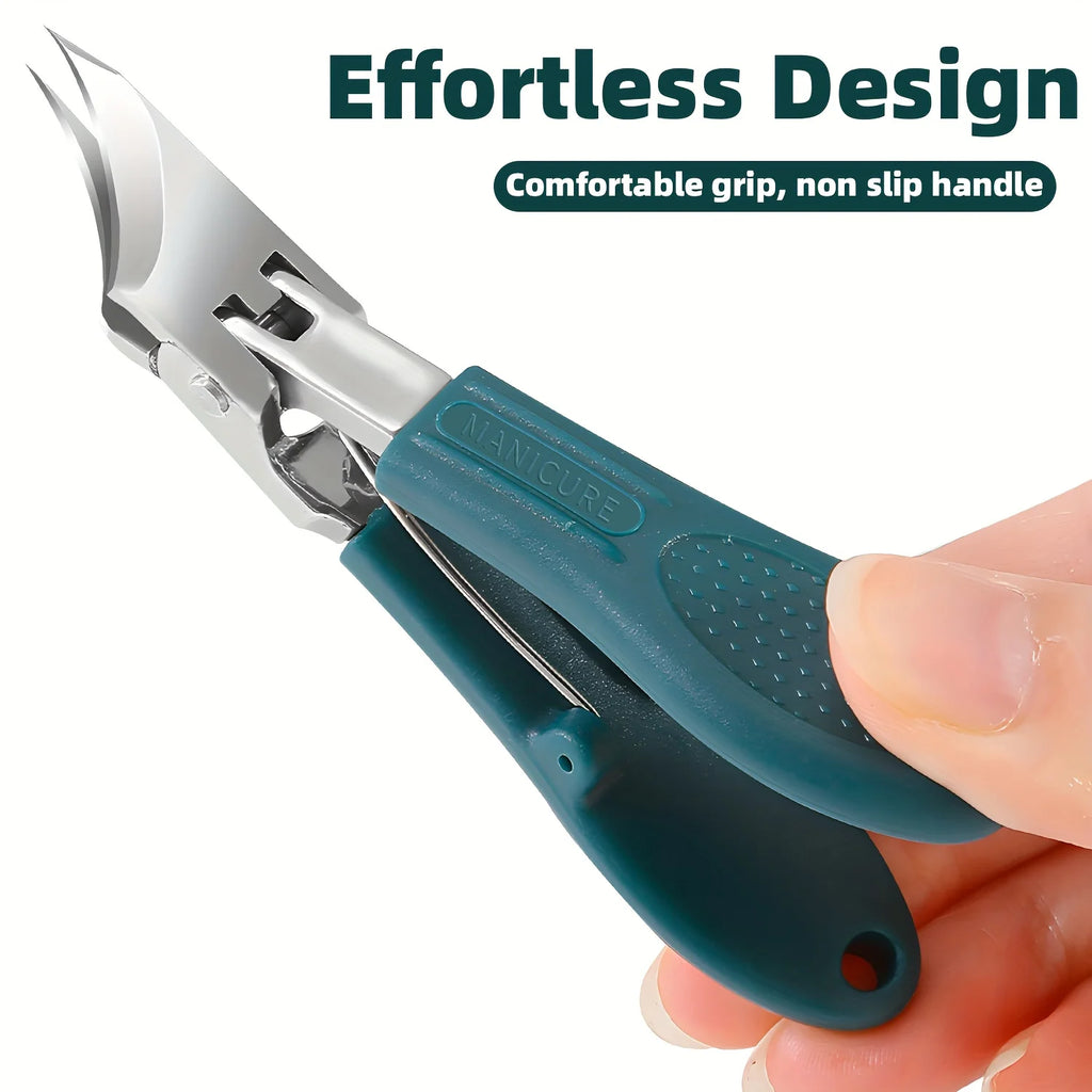 PLYS Ultra-Sharp Toenail Clipper – 25° Stainless Steel Blade Nail Clipper Axl