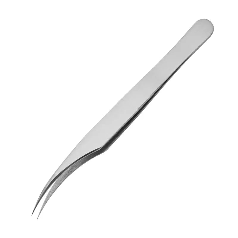 Dolphin Feather Eyelash Extension Tweezers – Precision Clip Eyelash Tweezers Axl Mirrored dolphin cli