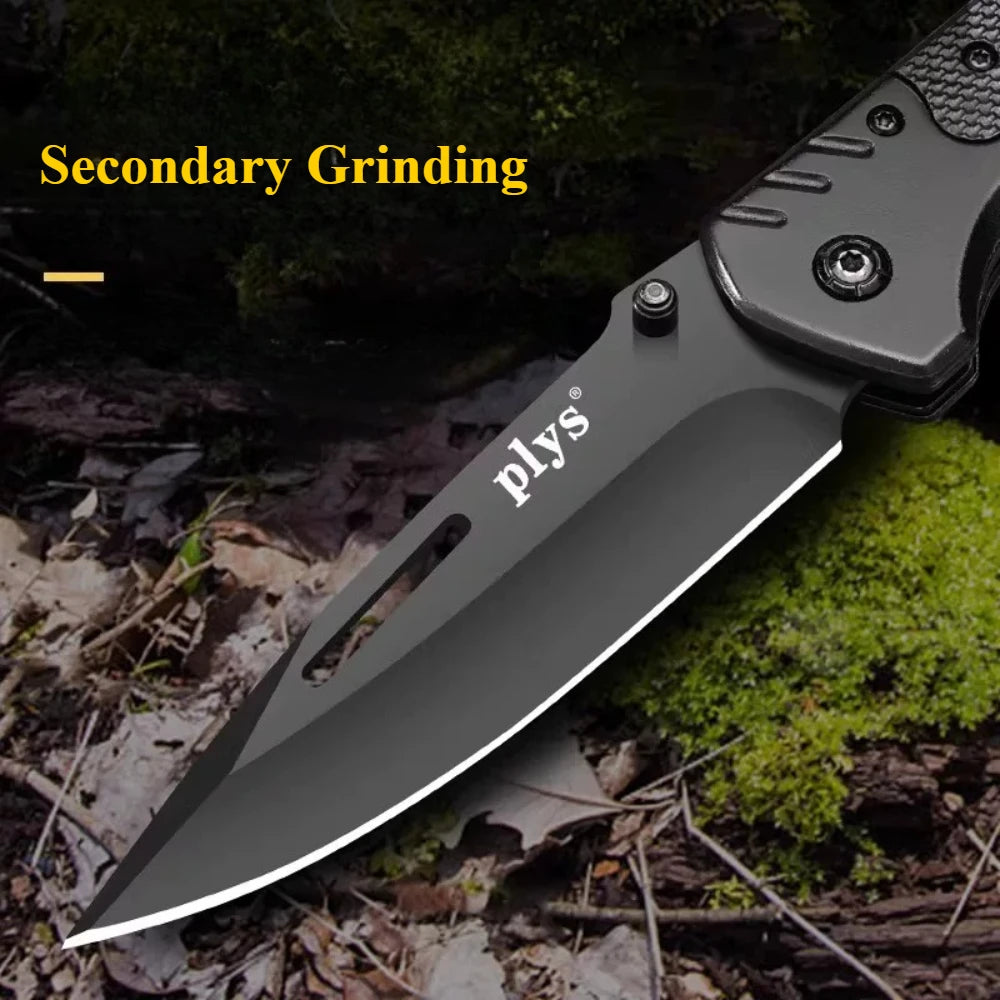 Kelshaw Heavy Duty Folding Pocket Knife – EDC Camping Survival Folding Pocket Knife Axl