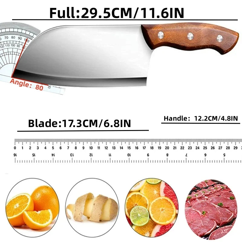 Professional Chef's Knife – Stainless Steel Slicing & Fillet Blade Chef's Kitchen Knife Axl