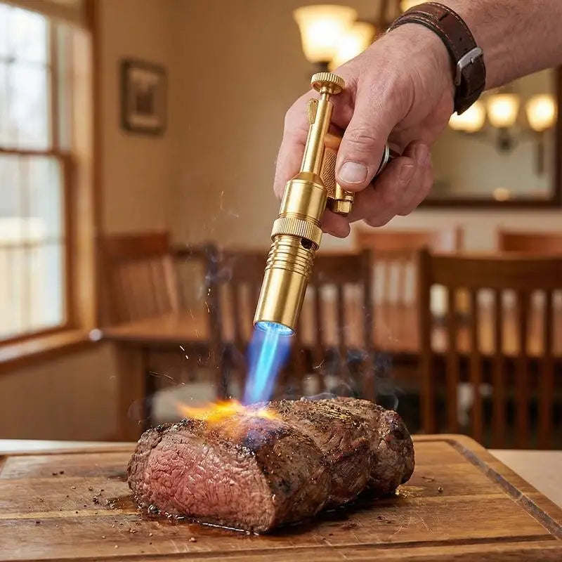 Portable Gas Welding Torch Head – Adjustable Flame Nozzle Gas Welding Torch Axl