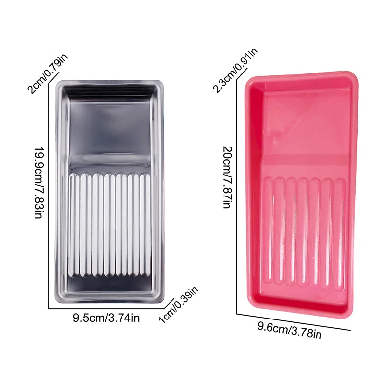 Nail Tool Sterilizing Tray – Stainless Steel Disinfection Dish Nail Sterilizing Tray Axl