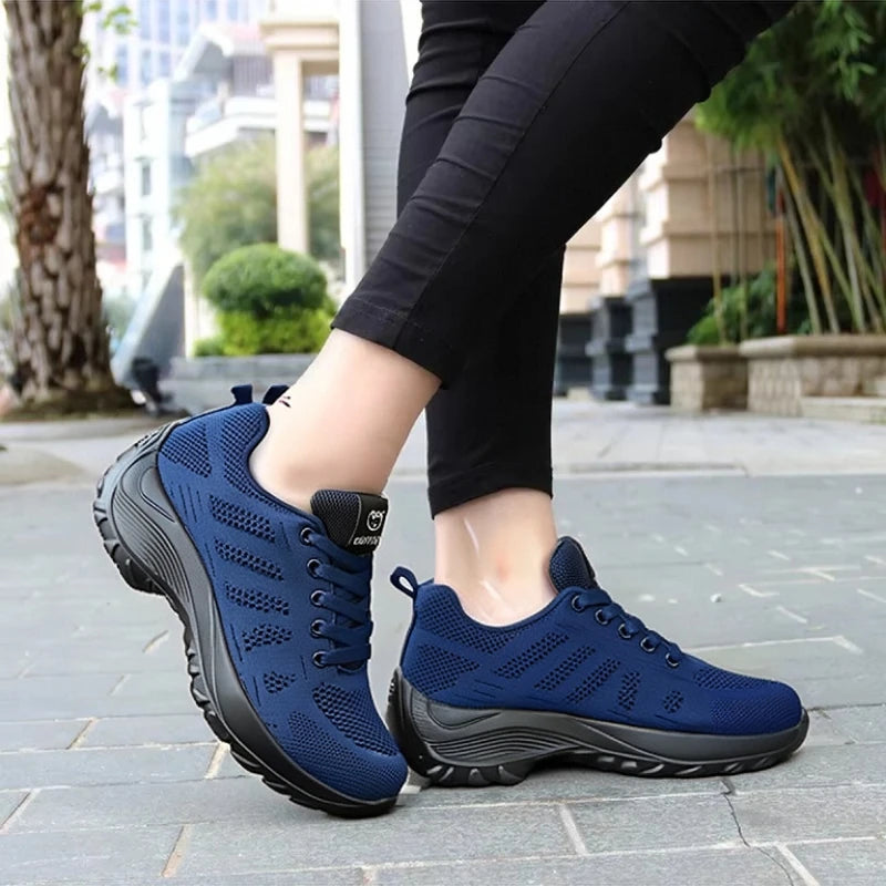 AZGB Women's Breathable Mesh Cushioned Training Sneakers Women's Training Sneakers Axl
