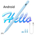 Universal Stylus Pen for iPad, Android & iOS Tablets Tablet Stylus Pen Axl ZP3-Sky blue