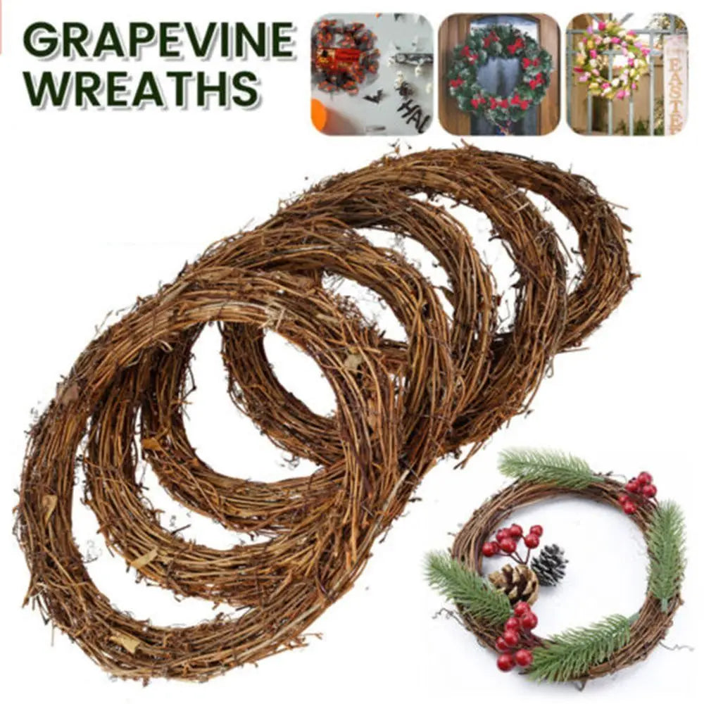 Rattan Wreath Ring – DIY Christmas & Wedding Garland Rattan Wreath Ring Axl