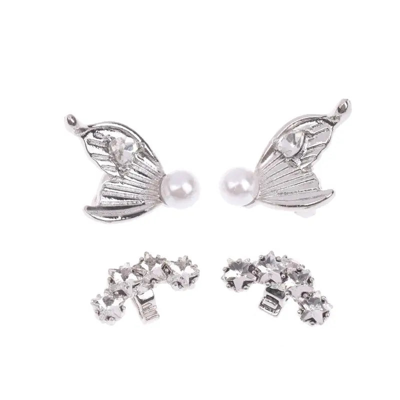 Rhinestone Earbud Decoration Clips – DIY Headphone Charms Headphone Charm Clips Axl