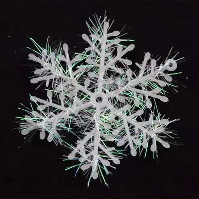 60/90 Pc Christmas Snowflake Ornament Set – Holiday Tree Decor Christmas Ornament Set Axl