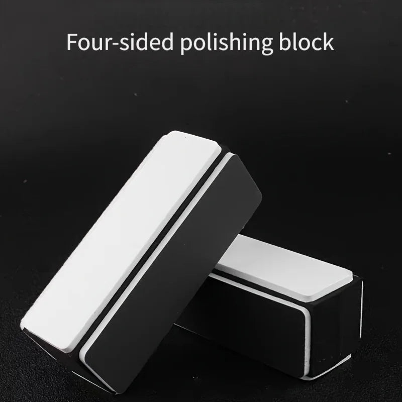 Professional Nail Polishing Set – Sponge File & Buffer Block Nail File Set Axl 2pc