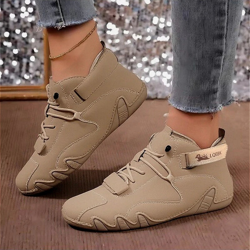 Women's Retro Lace-Up Ankle Boots – Lightweight & Breathable Women's Ankle Boots Axl