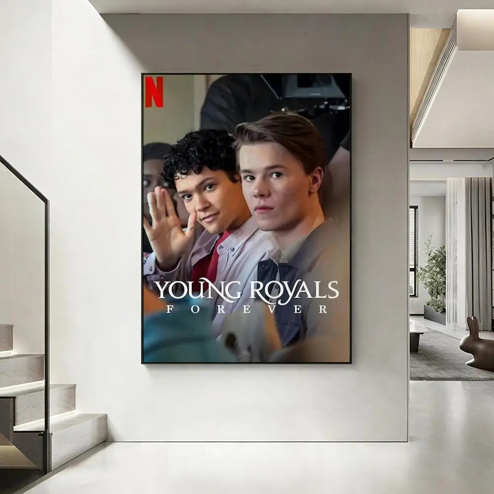Young Royals TV Show Poster – HD Waterproof Wall Art Decor Wall Art Poster Axl