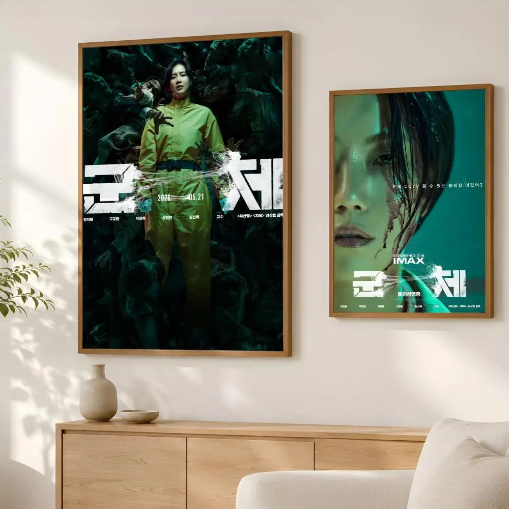 G-Gunche Self-Stick HD PVC Wall Art Poster | Waterproof Decor Wall Art Poster Axl