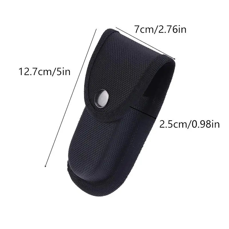 Nylon Belt Loop Pouch – EDC Knife, Plier & Flashlight Case Belt Loop Pouch Axl 12.7x7cm