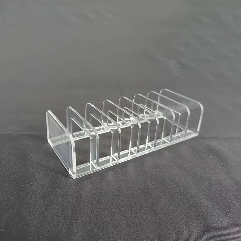 Clear Eyeshadow Palette Organizer – Set of 2 Makeup Storage Rack Makeup Storage Organizer Axl