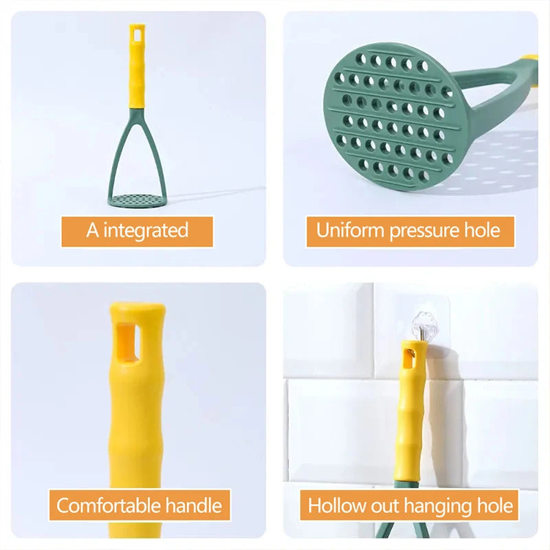 Potato Masher & Ricer Press – Smooth Puree & Mash Maker Potato Masher Ricer Axl