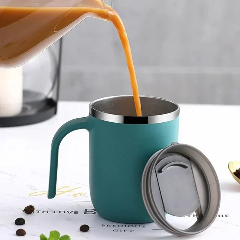 Stainless Steel Insulated Travel Mug – Large Capacity Coffee Cup Insulated Travel Mug Axl