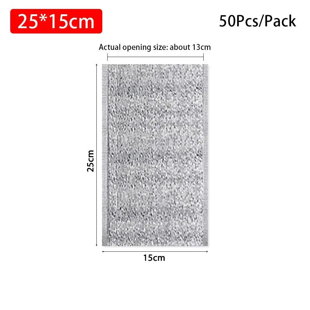 50-Pack Aluminum Foil Insulated Food Bags – Hot & Cold Cooler Insulated Food Bags Axl 50Pcs 15x25cm